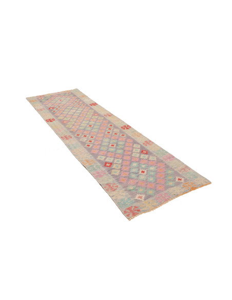 Kilim 73x244 Cm Kilim, Afghanistan, Hand-carded Wool,
