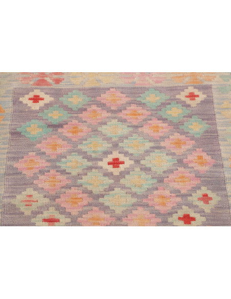 Kilim 73x244 Cm Kilim, Afghanistan, Hand-carded Wool,