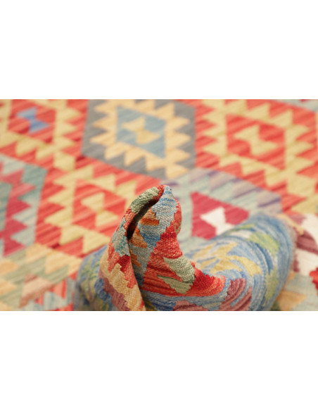 Kilim 170x237 Cm Kilim, Afghanistan, Hand-carded Wool