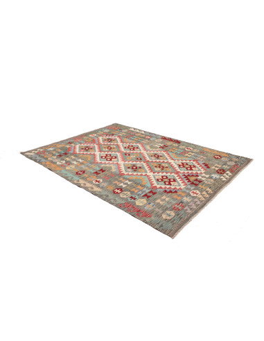 Kilim 172x241 Cm Kilim, Afghanistan, Lana Cardata A Mano,