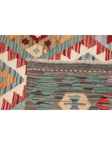 Kilim 172x241 Cm Kilim, Afghanistan, Lana Cardata A Mano,