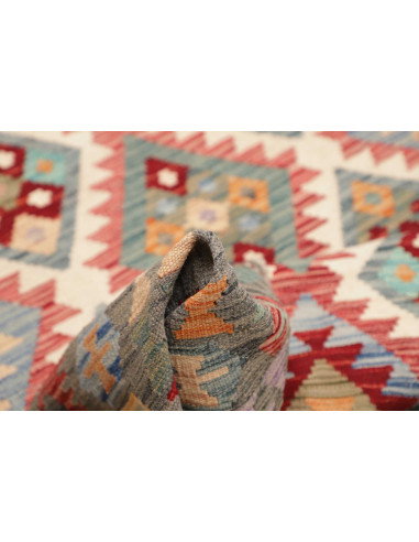 Kilim 172x241 Cm Kilim, Afghanistan, Lana Cardata A Mano,