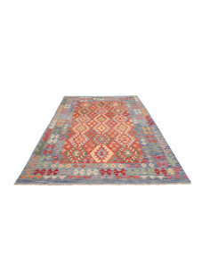 Kilim 173x241 Cm Kilim, Afghanistan, Lana Cardata A Mano, 2