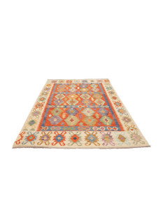 Kilim 178x243 Cm Kilim, Afghanistan, Hand-carded Wool (warp: 2