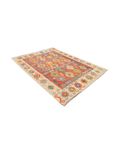 Kilim 178x243 Cm Kilim, Afghanistan, Hand-carded Wool (warp: