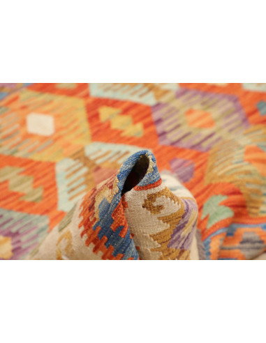 Kilim 178x243 Cm Kilim, Afghanistan, Hand-carded Wool (warp: