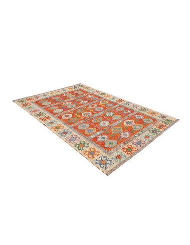 Kilim 172x248 Cm Kilim, Afghanistan, Hand-carded Wool,