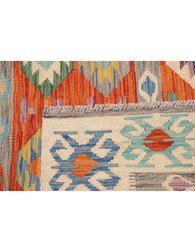 Kilim 172x248 Cm Kilim, Afghanistan, Lana Cardata A Mano,