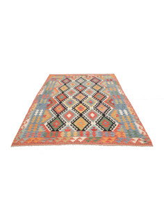 Kilim 174x235 Cm Kilim, Afghanistan, Lana Cardata A Mano 2