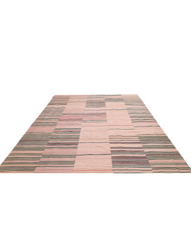 Kilim 252x300 Cm Kilim, Persia, Lana Cardata A Mano, Cotone,
