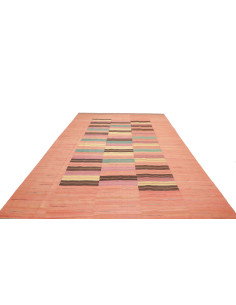 Kilim 257x380 Cm Kilim, Persia, Lana Cardata A Mano (ordito 2