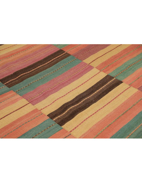 Kilim 257x380 Cm Kilim, Persia, Hand-carded Wool (cotton