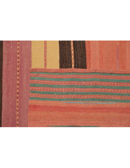 Kilim 257x380 Cm Kilim, Persia, Lana Cardata A Mano (ordito