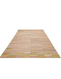 Kilim 217x317 Cm Kilim, Persia, Lana Cardata A Mano (ordito: 2