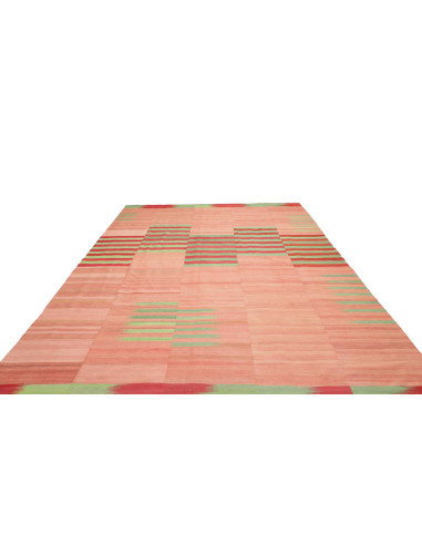 Kilim 268x352 Cm Kilim Persiano, Lana Cardata A Mano E