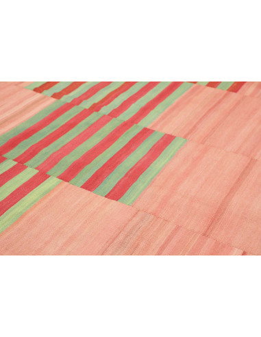 Kilim 268x352 Cm Kilim Persiano, Lana Cardata A Mano E