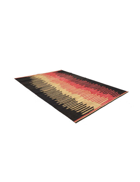 Kilim 187x260 Cm Kilim, Persia, Lana Cardata A Mano, Cotone,