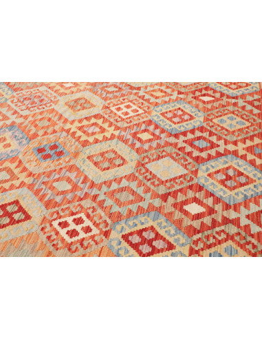 Kilim 256x357 Cm Kilim, Afghanistan, Hand-carded Wool,