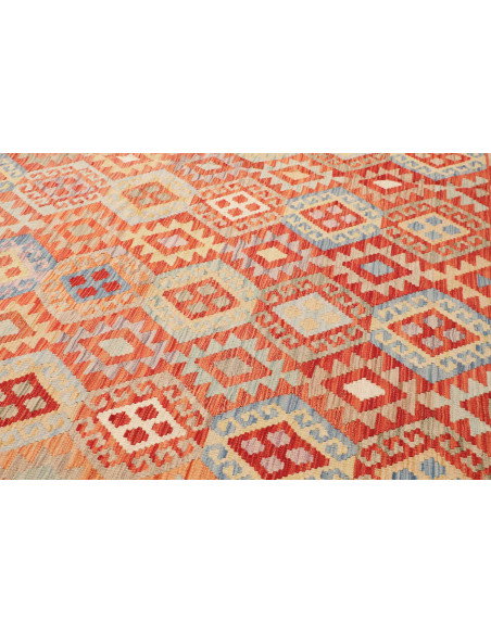 Kilim 256x357 Cm Kilim, Afghanistan, Hand-carded Wool,