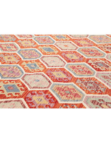 Kilim 253x344 Cm Kilim Afghanistan Lana Cardata A Mano