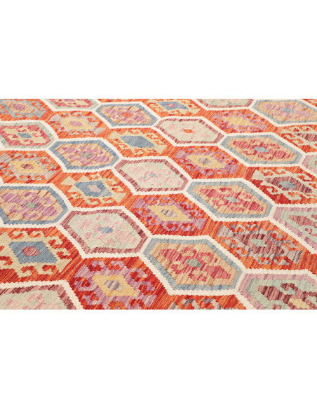 Kilim 253x344 Cm Kilim Afghanistan Hand-carded Wool