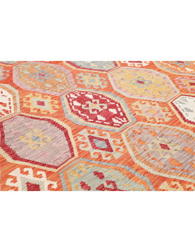 Kilim 255x296 Cm Kilim, Afghanistan, Lana Cardata A Mano