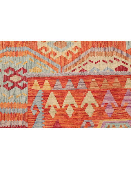 Kilim 255x296 Cm Kilim, Afghanistan, Lana Cardata A Mano