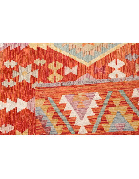 Kilim 252x358 Cm Afghan Kilim Hand-carded Wool