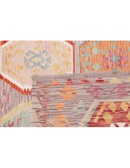 Kilim 252x356 Cm Kilim, Afghanistan, Hand-carded Wool,