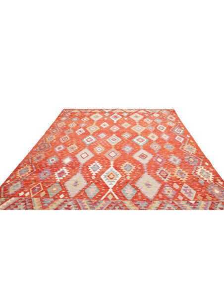 Kilim 248x301 Cm Kilim, Afghanistan, Lana Cardata A Mano
