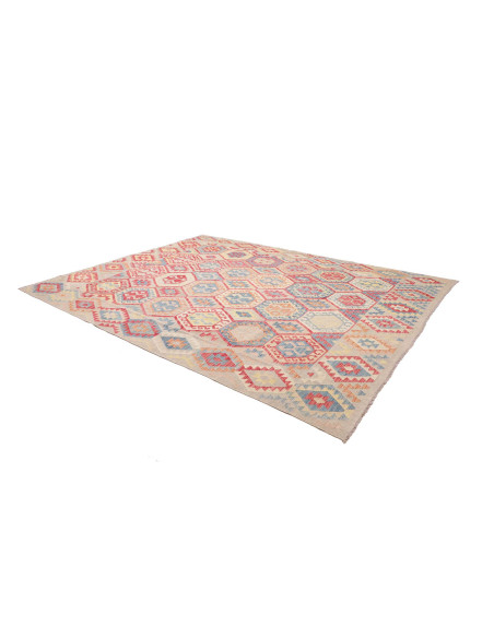 Kilim 267x340 Cm Kilim Afghanistan Lana Cardata A Mano