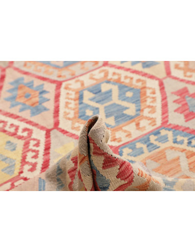 Kilim 267x340 Cm Kilim Afghanistan Lana Cardata A Mano
