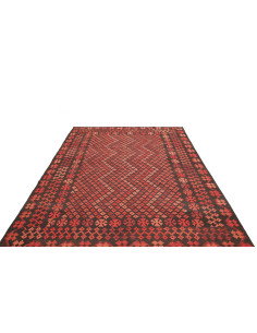Kilim 200x292 Cm Kilim, Afghanistan, Hand-carded Wool (warp: 2