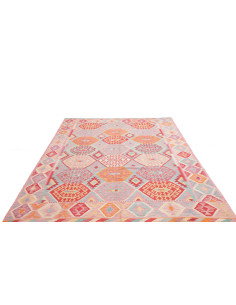Kilim 206x287 Cm Kilim, Afghanistan, Hand-carded Wool, 2