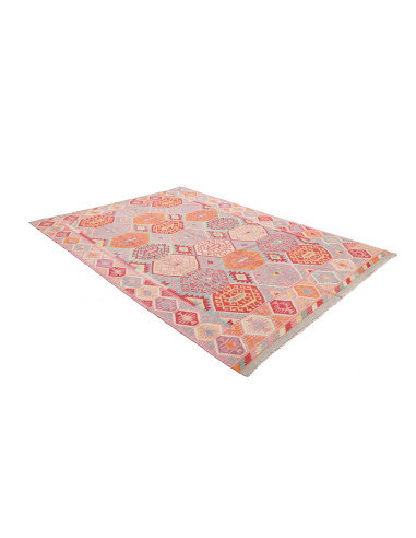 Kilim 206x287 Cm Kilim, Afghanistan, Hand-carded Wool,