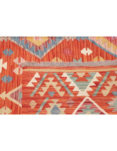 Kilim 201x300 Cm Kilim Afghanistan Lana Cardata A Mano