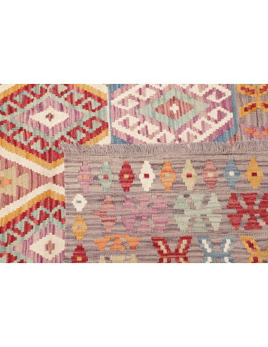 Kilim 203x304 Cm Kilim Afghanistan, Lana Cardata A Mano,