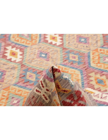 Kilim 203x304 Cm Kilim Afghanistan, Hand-carded Wool,
