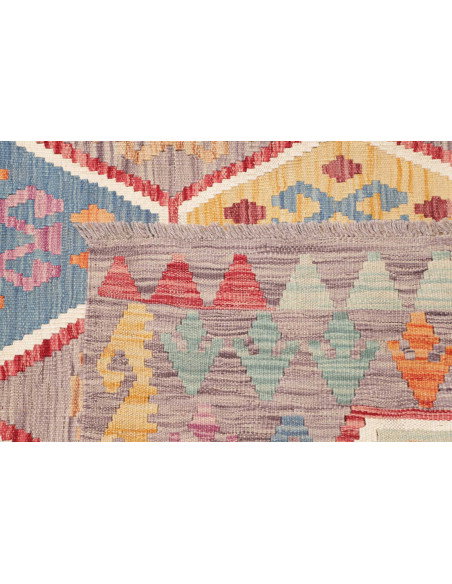 Kilim 205x305 Cm Kilim, Afghanistan, Hand-carded Wool,