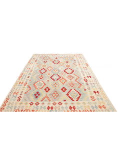 Kilim 200x297 Cm Kilim, Afghanistan, Lana Cardata A Mano 2
