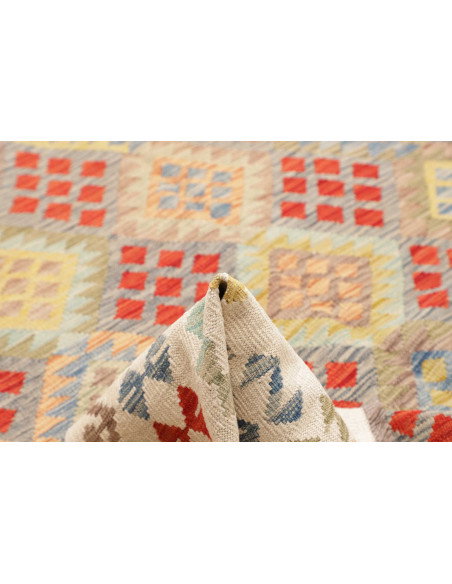 Kilim 207x292 Cm Kilim Afghanistan, Lana Cardata A Mano