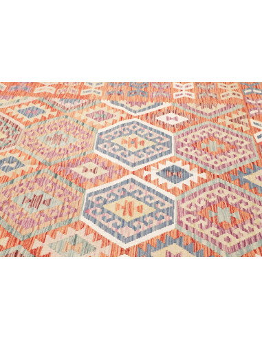 Kilim 202x302 Cm Kilim, Afghanistan, Hand-carded Wool (warp: