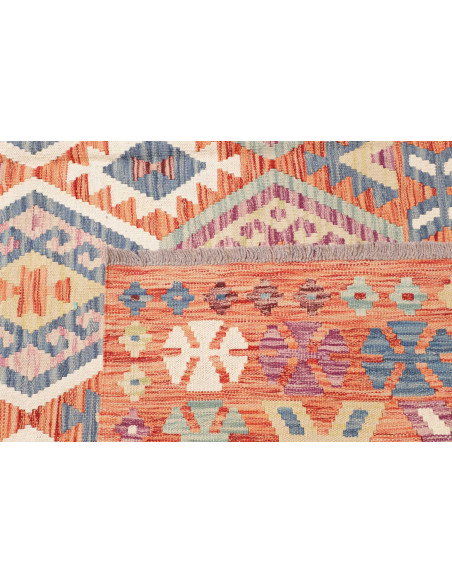 Kilim 202x302 Cm Kilim, Afghanistan, Lana Cardata A Mano