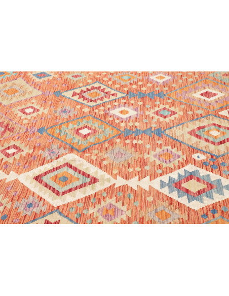 Kilim 206x304 Cm Kilim, Afghanistan, Lana Cardata A Mano