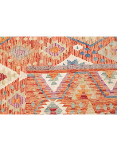 Kilim 206x304 Cm Kilim, Afghanistan, Lana Cardata A Mano