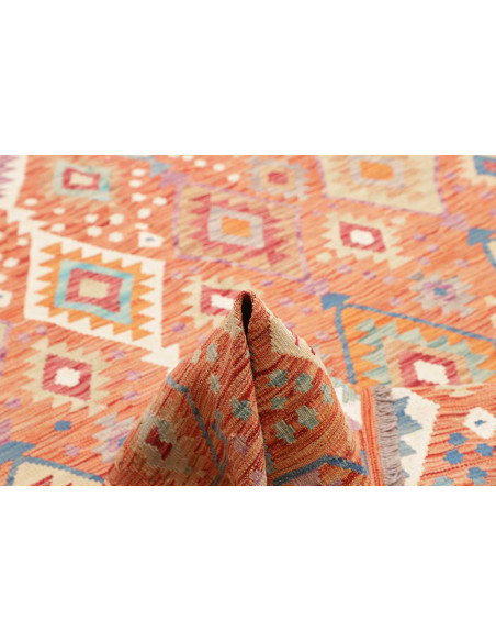 Kilim 206x304 Cm Kilim, Afghanistan, Hand-carded Wool (warp: