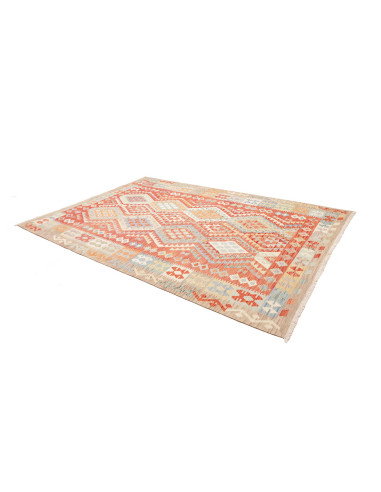 Kilim 209x298 Cm Kilim Afghanistan Hand-carded Wool