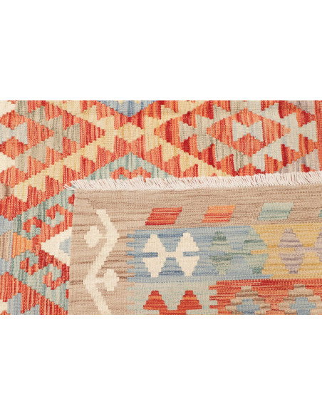 Kilim 209x298 Cm Kilim Afghanistan Lana Cardata A Mano