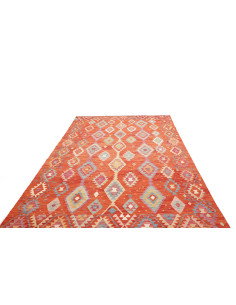 Kilim 205x300 Cm Kilim, Afghanistan, Lana Cardata A Mano 2