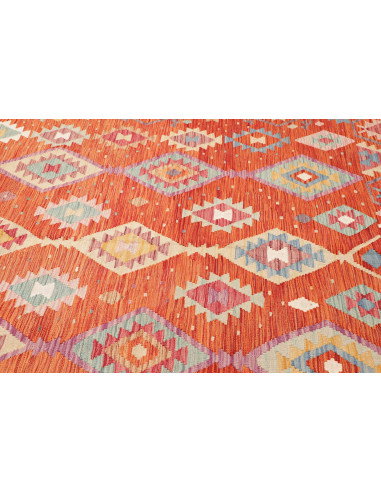 Kilim 205x300 Cm Kilim, Afghanistan, Lana Cardata A Mano